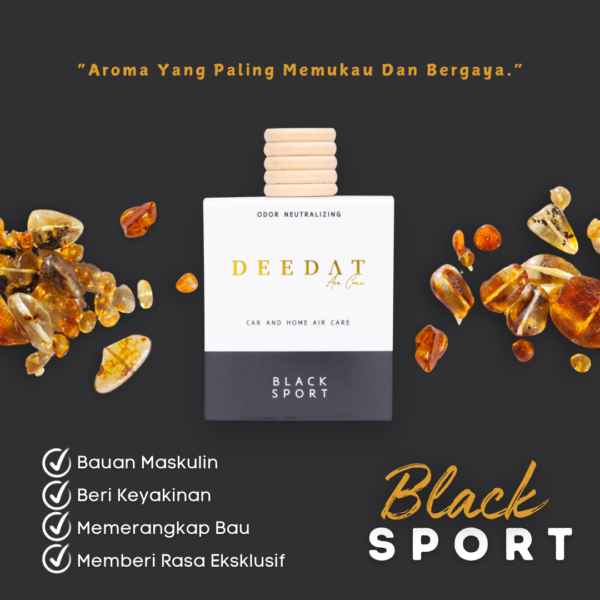 Pewangi Kereta - Black Sport - Image 5